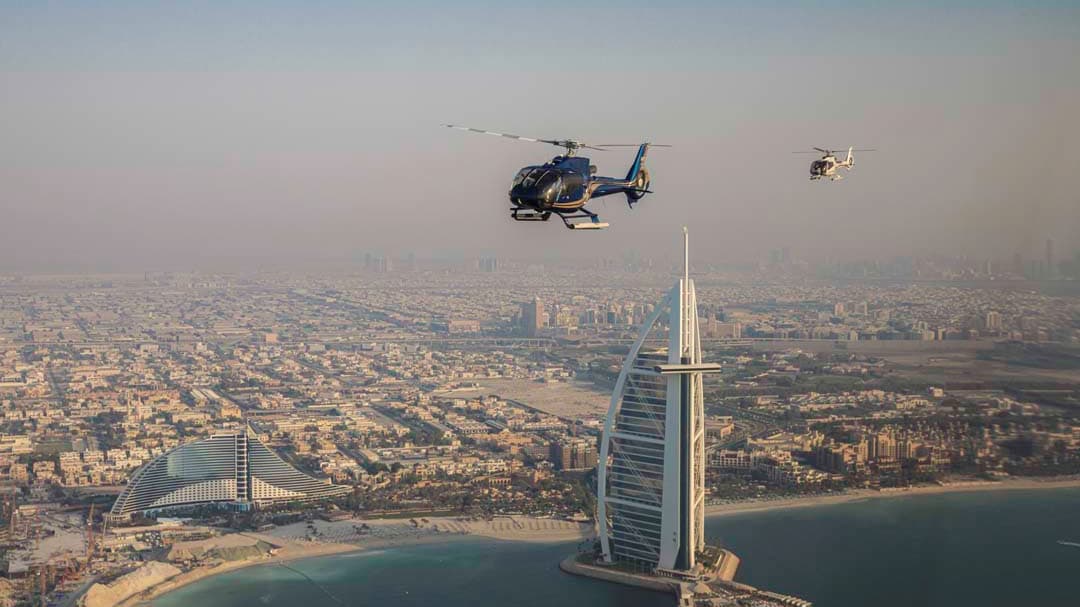 Helicopter flight from the Palm Island, Dubai - Photo 15