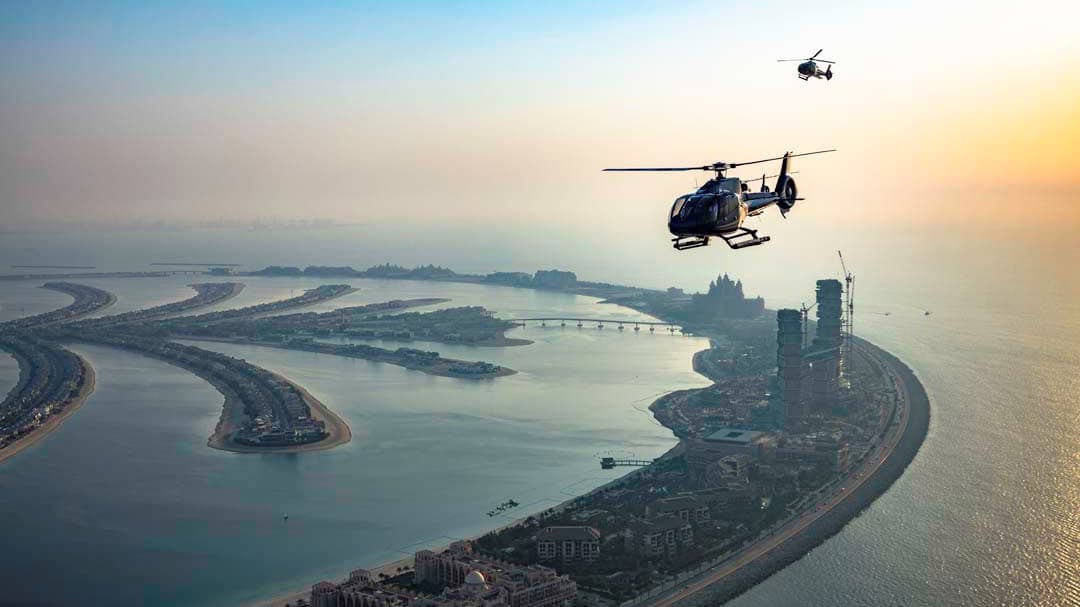 Helicopter flight from the Palm Island, Dubai - Image 6