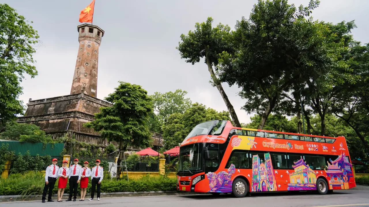 City Sightseeing Hanoi Hop-on Hop-off Bus Tour