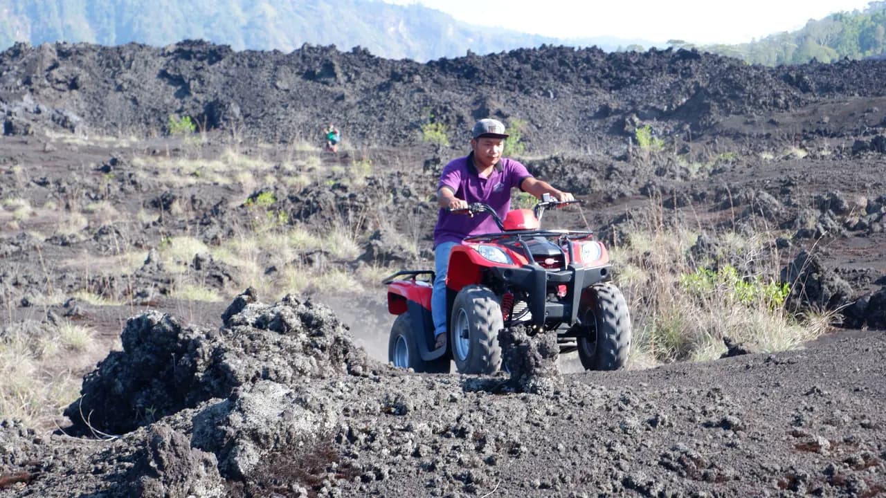 Mount Batur Quad Bike Tour and Hot Spring Visit - Photo 4