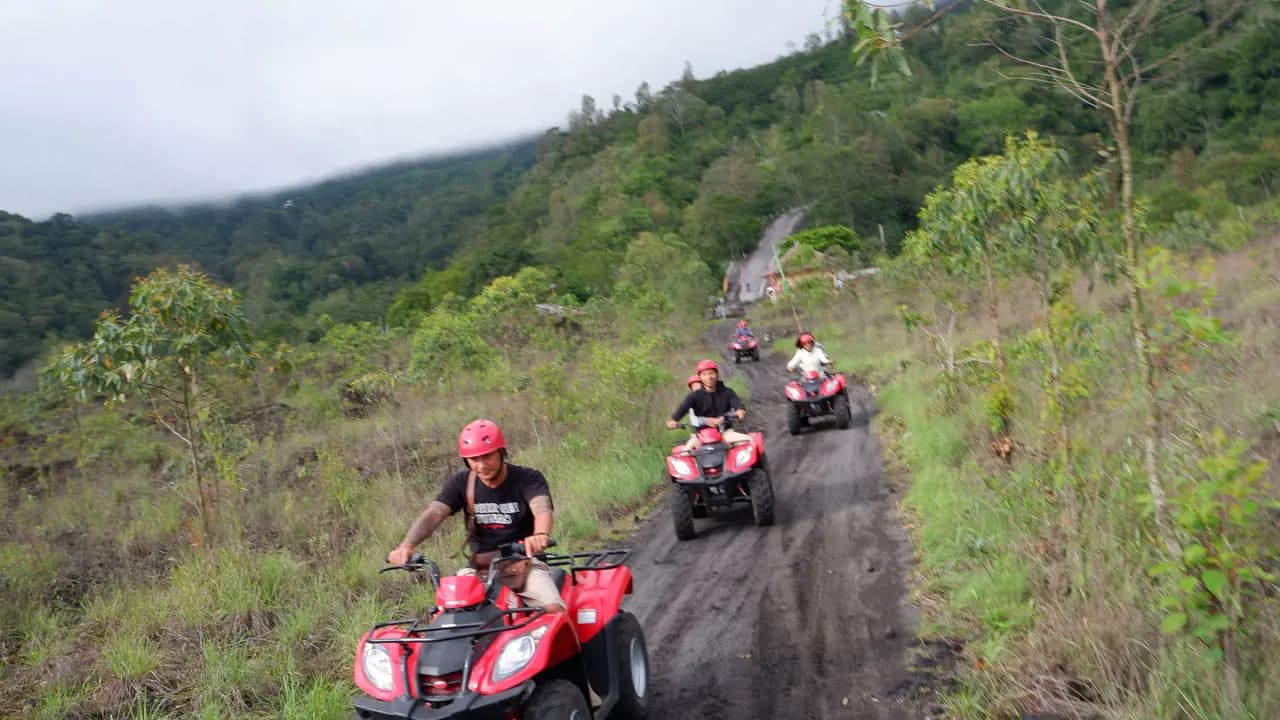 Mount Batur Quad Bike Tour and Hot Spring Visit - Photo 5