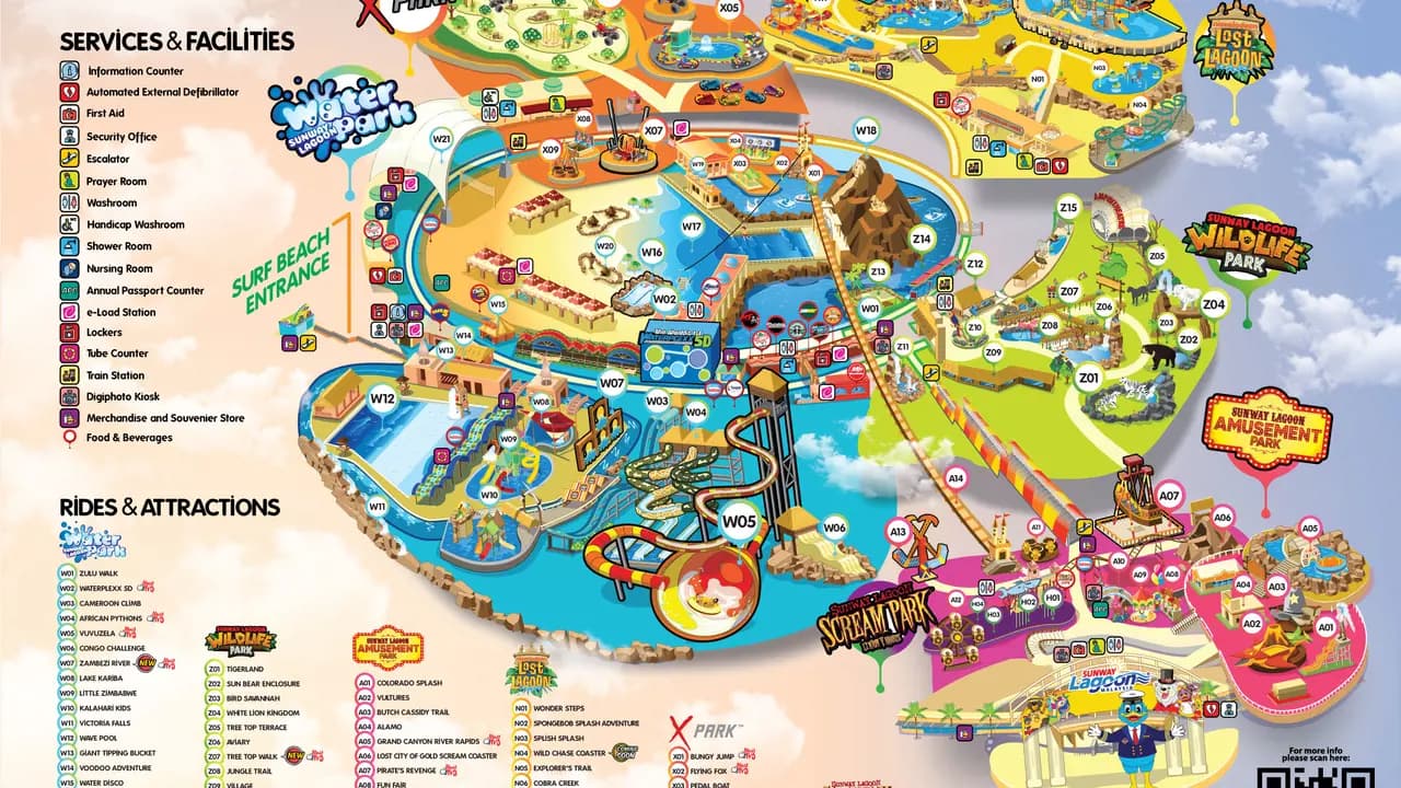 Sunway Lagoon Theme Park Ticket - Photo 43