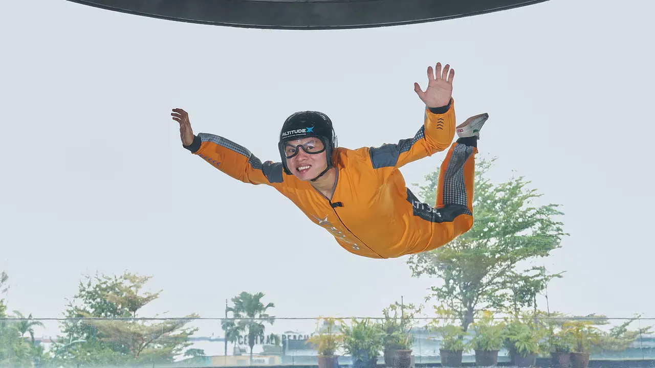 AltitudeX Indoor Skydiving Experience in Singapore - Photo 3