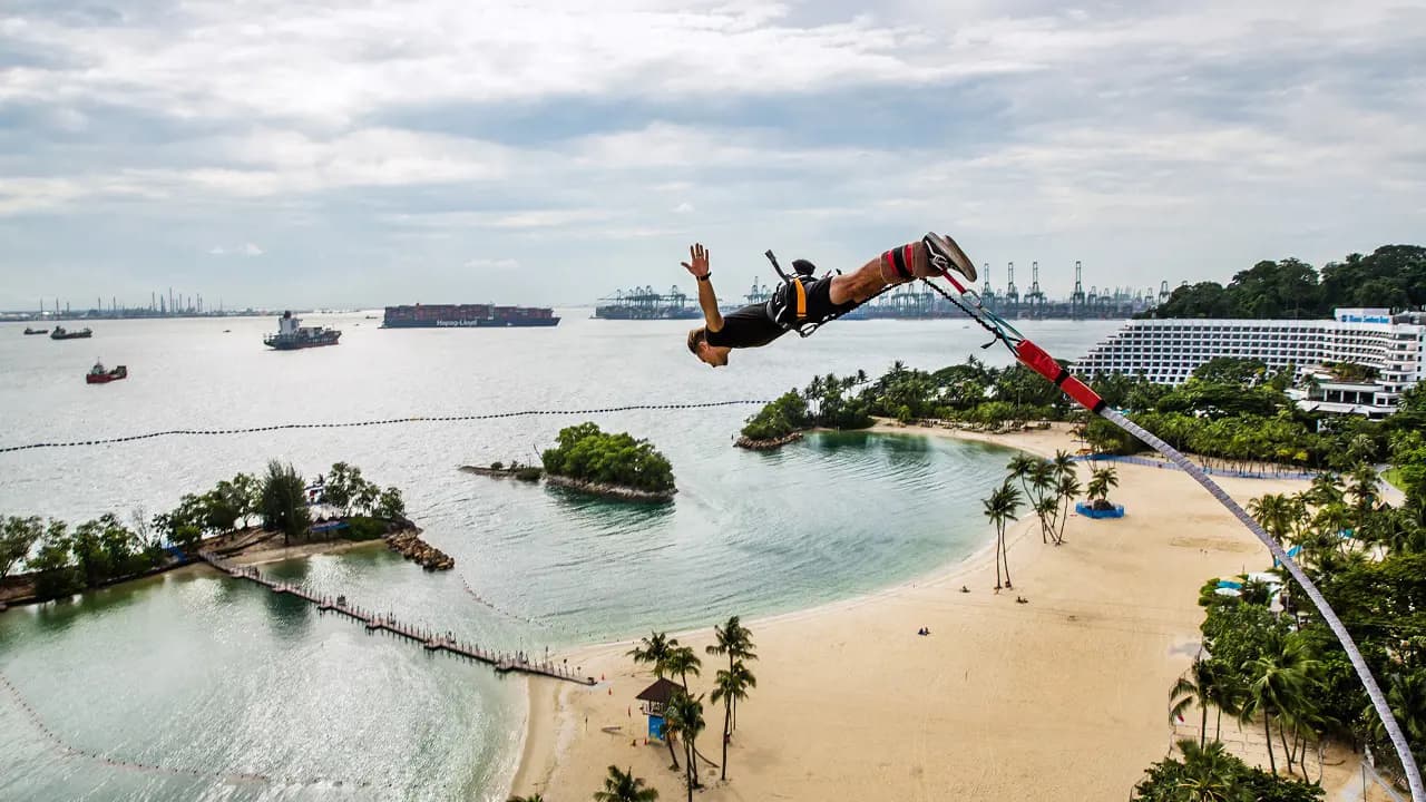 Skypark Sentosa by AJ Hackett Ticket: Bungy Jump and Giant Swing - Photo 15