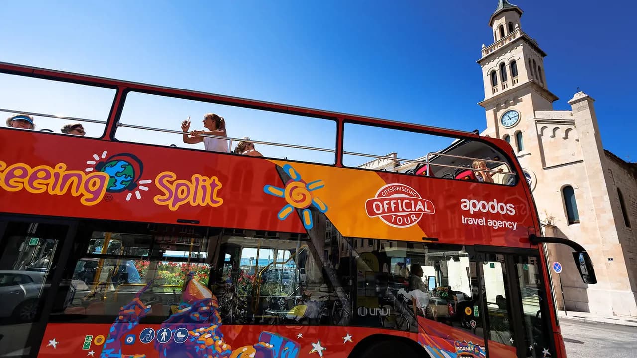 City Sightseeing Split Hop-on Hop-off Bus Tour