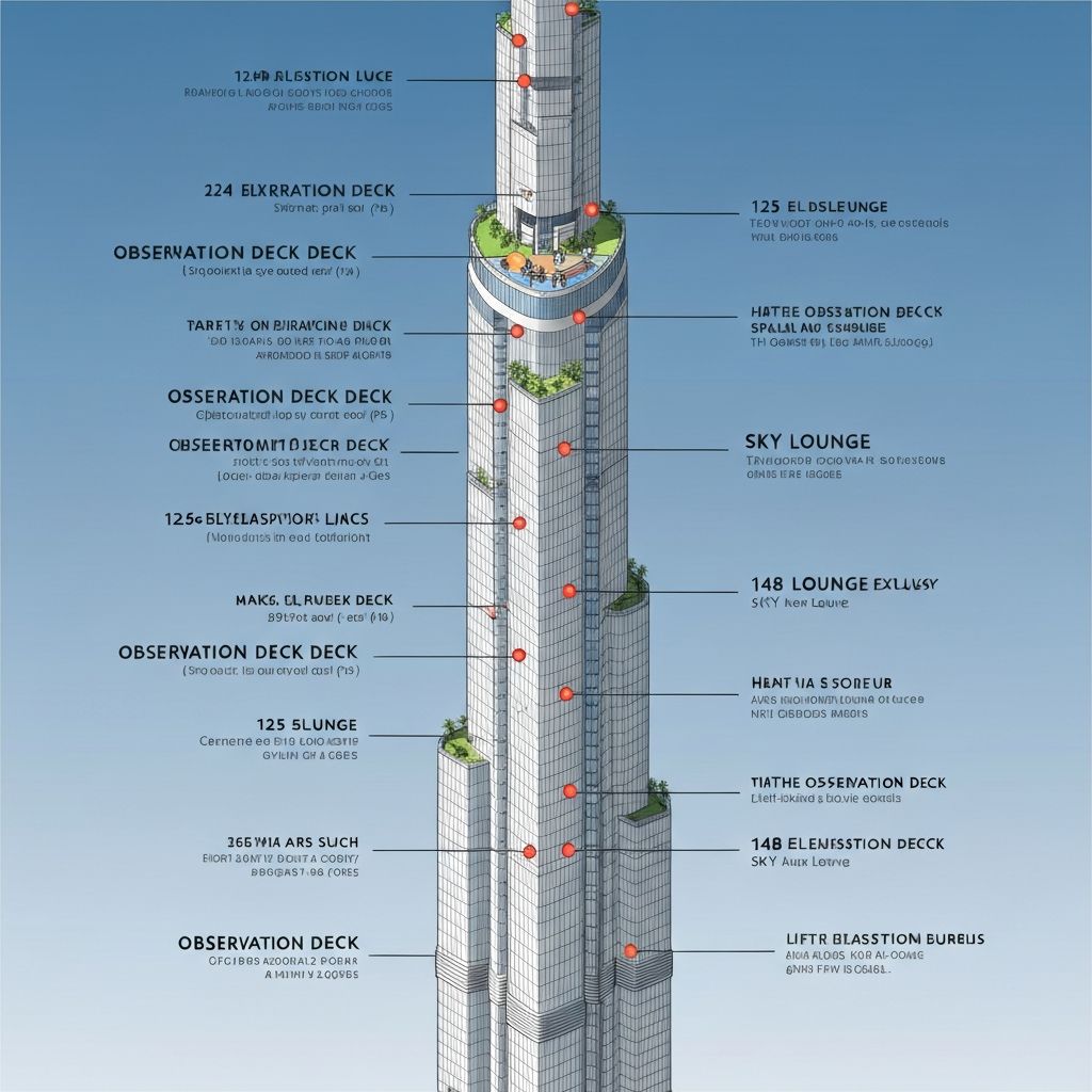 Burj Khalifa All Observation Floors Comparison